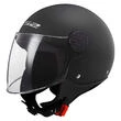 LS2 OF558 Sphere II open face helmet Черный (размер: s)