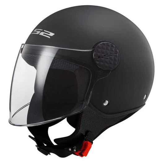 LS2 OF558 Sphere II open face helmet Черный (размер: s)