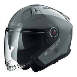 LS2 OF603 Infinity II Nardo open face helmet Серый