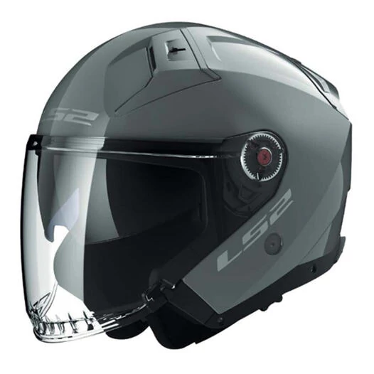 LS2 OF603 Infinity II Nardo open face helmet Серый (размер: xs)