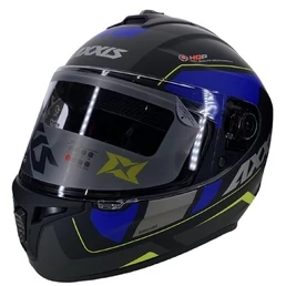 AXXIS FF112C Draken S Wind Matt Blue мотошлем интеграл синий матовый