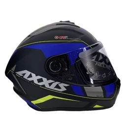 AXXIS FF112C Draken S Wind Matt Blue мотошлем интеграл синий матовый