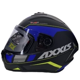 AXXIS FF112C Draken S Wind Matt Blue мотошлем интеграл синий матовый