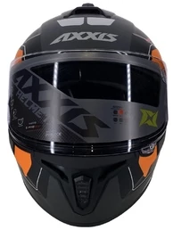 AXXIS FF112C Draken S Wind Matt Fluor Orange мотошлем интеграл оранжевый матовый