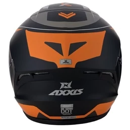 AXXIS FF112C Draken S Wind Matt Fluor Orange мотошлем интеграл оранжевый матовый