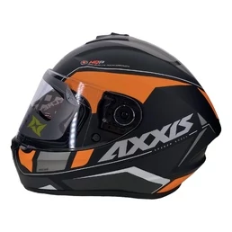 AXXIS FF112C Draken S Wind Matt Fluor Orange мотошлем интеграл оранжевый матовый
