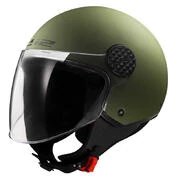 LS2 OF558 Sphere II open face helmet Matt Military Green