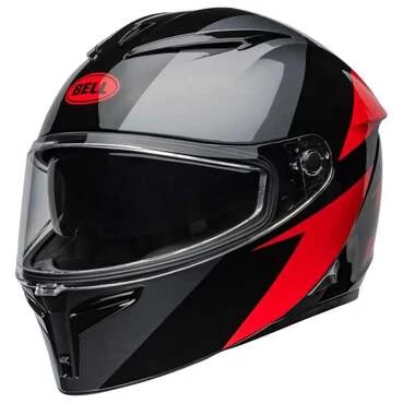 BELL MOTO Lithium Shear full face helmet Красно-серый