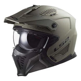 LS2 OF606 Drifter convertible helmet matt sand