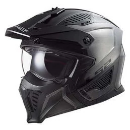 LS2 OF606 Drifter convertible helmet Titanium / Jeans