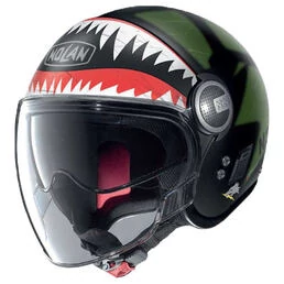 NOLAN N21 Visor Skydweller open face helmet Flat Black / Khaki (размер: 2xs)