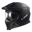 LS2 OF606 Drifter convertible helmet Черный (размер: xs)