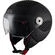 NZI B-Cool 3 open face helmet Matt Matt Black