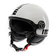 MOMO DESIGN FGTR EVO open face helmet Mono White Quarz / Black (размер: m)