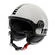 MOMO DESIGN FGTR EVO open face helmet Mono White Quarz / Black (размер: m)
