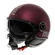 MOMO DESIGN FGTR EVO open face helmet Mono Matt Amarena / Silver (размер: l)