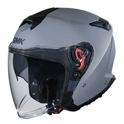 SMK GTJ open face helmet matt grey (размер: xs)