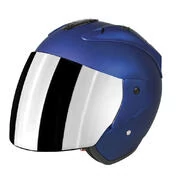 STORMER Sun Evo open face helmet Deep Blue Metal Matt