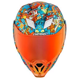 Icon Airflite MIPS Redoodle мотошлем разноцветный