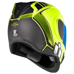 Icon Airform Resurgent Hi-Viz мотошлем желтый