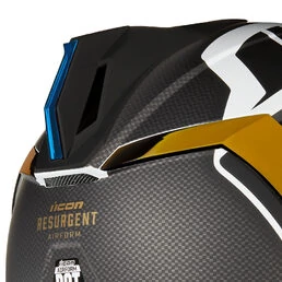 Icon Airform Speedfin Black Blue спойлер для шлема Icon Airform синий