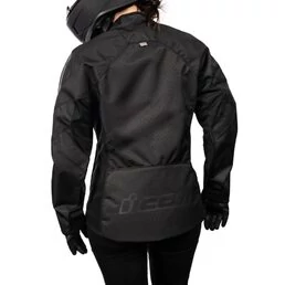 Icon Hooligan CE Wmn мотокуртка черная женская