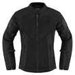 Icon Mesh AF2 CE Wmn Stealth мотокуртка черная женская (размер: xs)