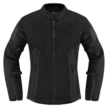 Icon Mesh AF2 CE Wmn Stealth мотокуртка черная женская