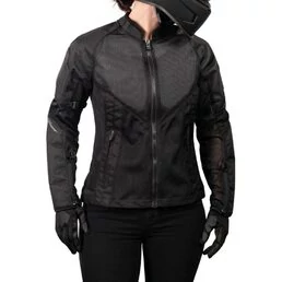 Icon Mesh AF2 CE Wmn Stealth мотокуртка черная женская