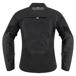 Icon Mesh AF2 CE Wmn Stealth мотокуртка черная женская