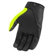 Icon Hooligan CE Hi-Viz мотоперчатки желтые (размер: s)