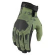 Icon Hooligan CE Green Camo мотоперчатки зеленые (размер: s)