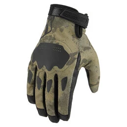 Icon Hooligan CE Tan Camo мотоперчатки песочные