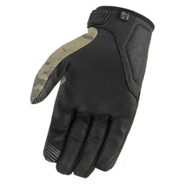 Icon Hooligan CE Tan Camo мотоперчатки песочные
