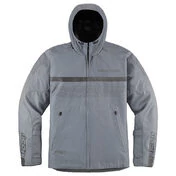 Icon PDX3 CE Grey серая мотокуртка