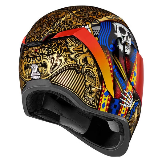 Icon Airform Suicide King мотошлем золотой