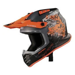 Acerbis Profile Junior Мотошлем Orange Black Оранжевый