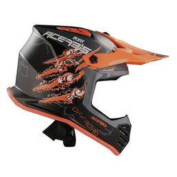 Acerbis Profile Junior Мотошлем Orange Black Оранжевый