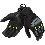 T-UR T918HM G FOUR Motorcycle мотоперчатки Black Fluorescent Yellow