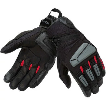T-UR T918HM G FOUR Motorcycle мотоперчатки Black Red