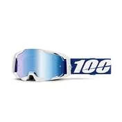 100% Armatic Goggle Blue Mirrored Синий