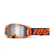100% Armatic Goggle Orange Silver Оранжевый