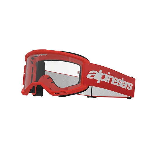 Alpinestars Vision 3 Wordmark Goggle Red Красный