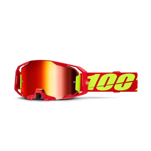 100% Armatic Goggle Red Mirrored Красный