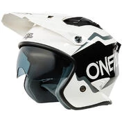 Oneal Volt Jet Motorcycle Мотошлем With визор Corp Black White