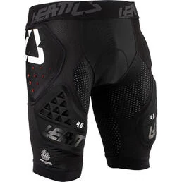 LEATT Impact 3DF 4.0 Protective Shorts Черно-белый