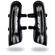 UFO Slalom knee/shin guard Черный