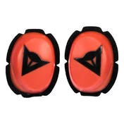 DAINESE Pista Knee Sliders Fluo-Red / Black