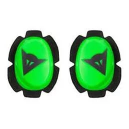 DAINESE Pista Knee Sliders Fluo-Green / Black