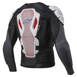 ALPINESTARS Honda Bionic Plus V2 Long Sleeve Protective Jacket Black / White / Blue / Bright / Red